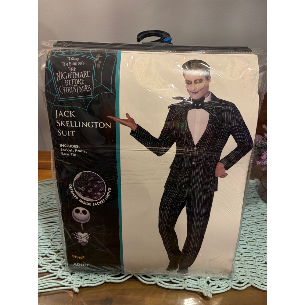 Jack Skellington - Nightmare Before Christmas - Spirot Halloween  - Male XL new
